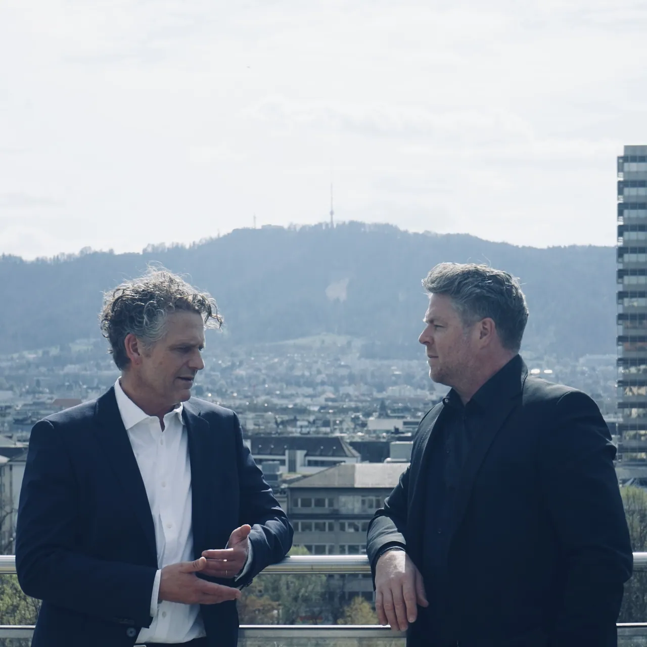 Martin Delco und Stefan Kindlimann in Zürich